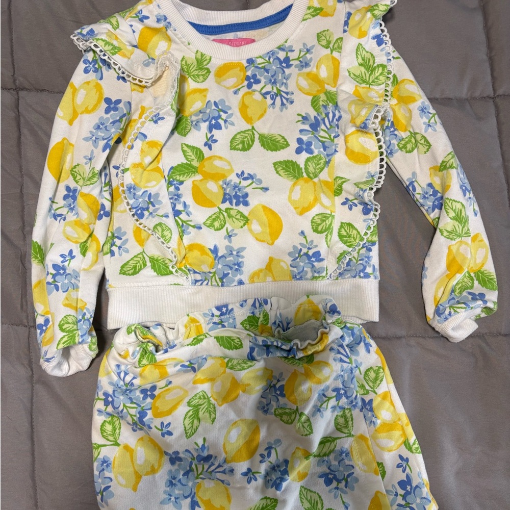 Toddler Girl Lemon Set 3T